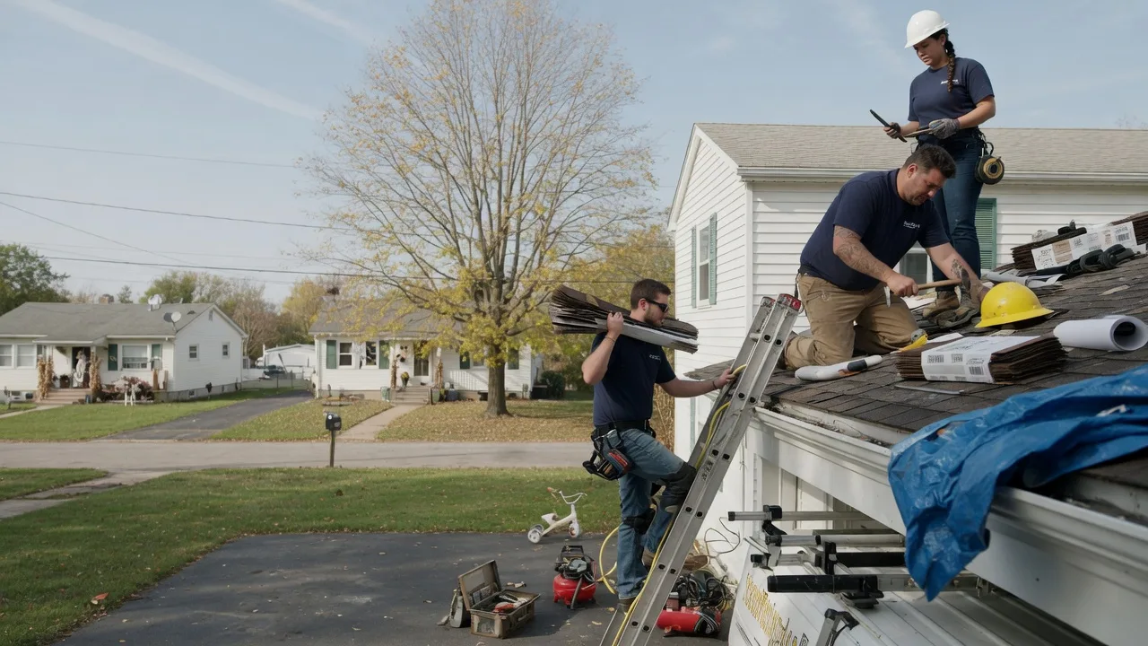 Local Roofing Contractors in Bement, IL near me